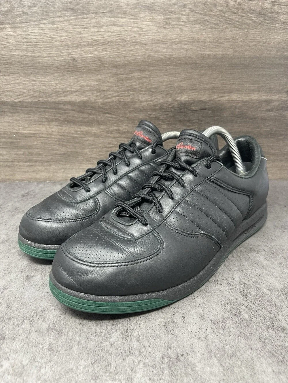 Reebok S Carter Classic Low Jay Z Black Green Size 9.5 Mens Leather 10-101566